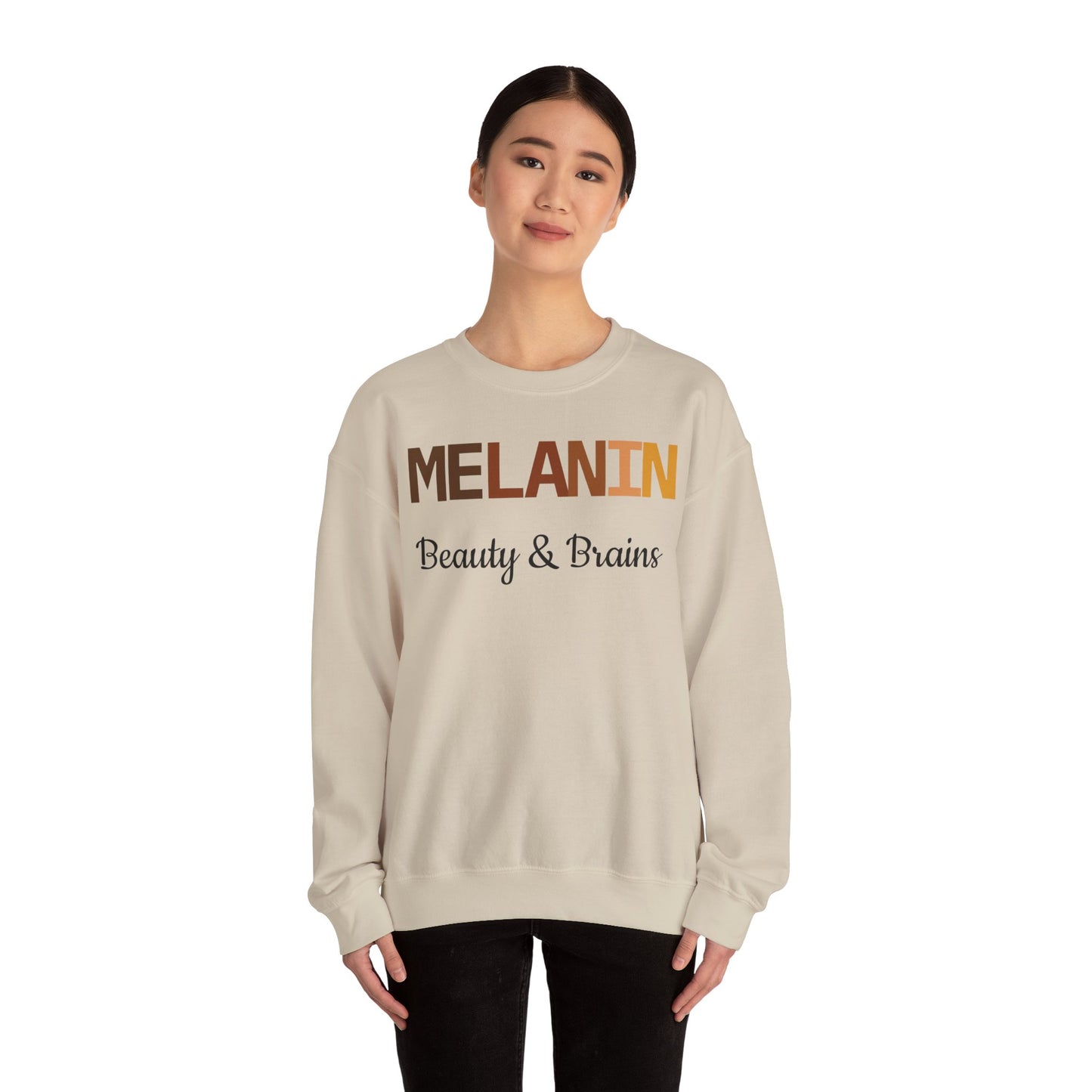 Melanin Proud Crewneck Sweatshirt