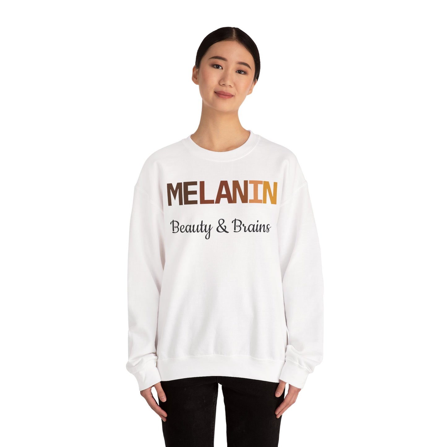 Melanin Proud Crewneck Sweatshirt