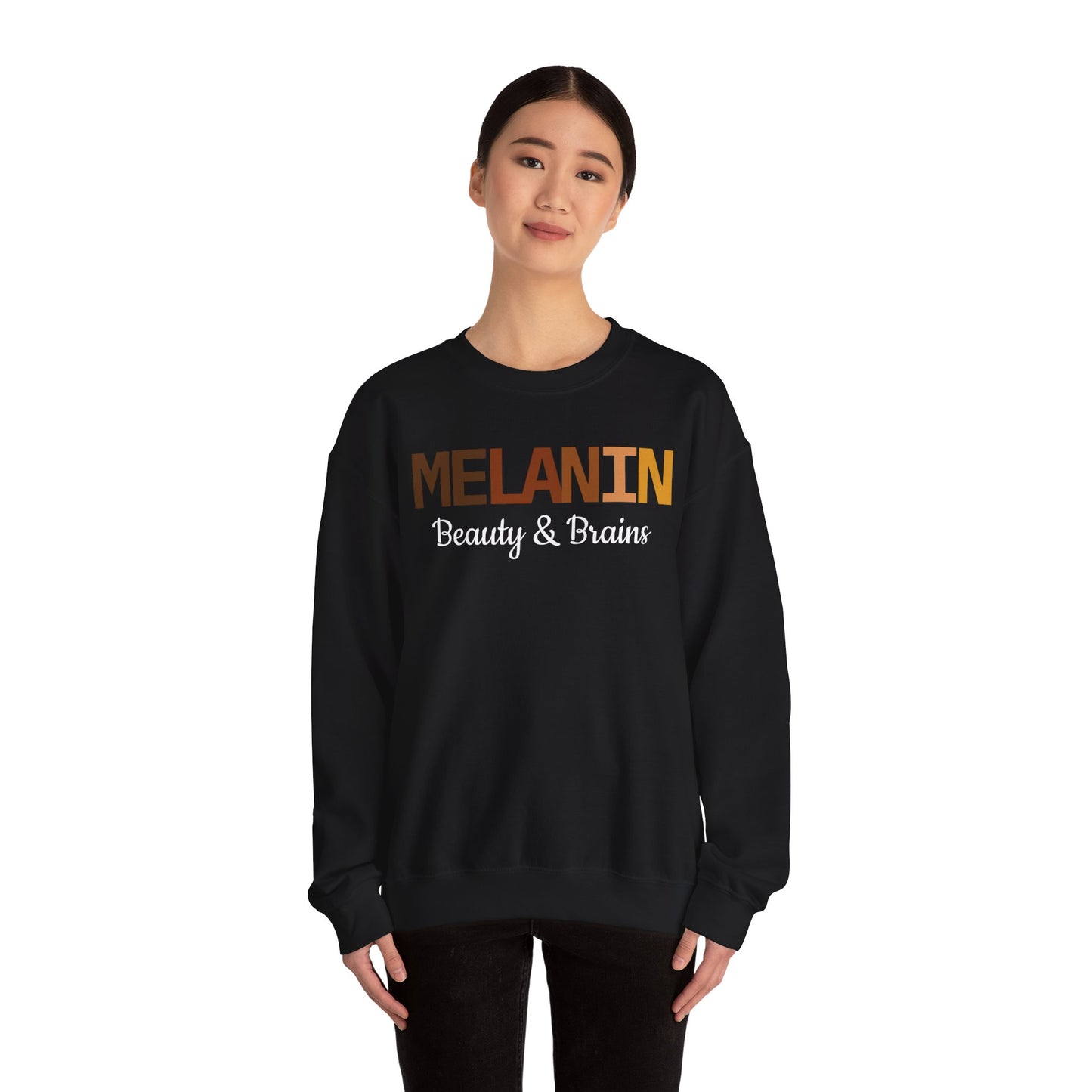 Melanin Proud Crewneck Sweatshirt